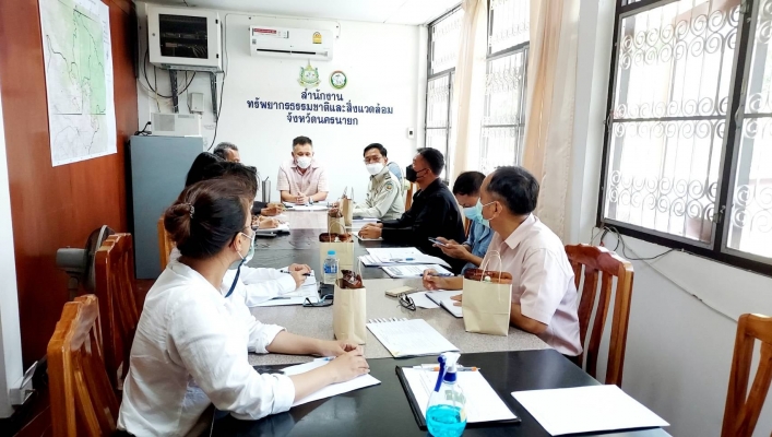 สทภ.6 เข้าร่วมประชุมบูรณาการจัดการทรัพยากรธรรมชาติและสิ่งแวดล้อมในพื้นที่จังหวัดนครนายก