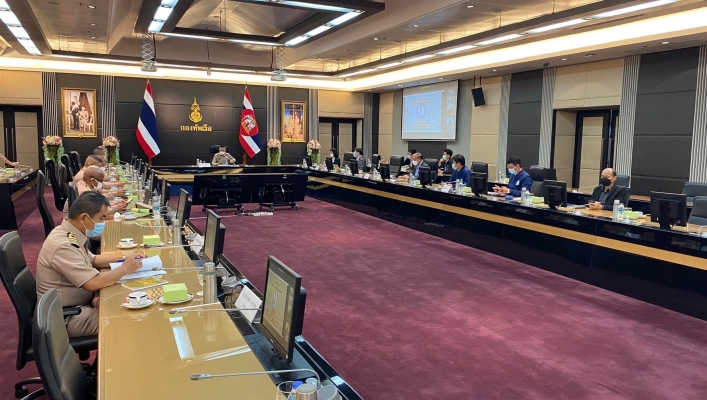 สทภ.6 เข้าร่วมประชุมเพื่อรับทราบการจัดทำแผน/โครงการเพิ่มประสิทธิภาพการกักเก็บน้ำของอ่างเก็บน้ำคลองบางไผ่ และลุ่มน้ำสาขา ในพื้นที่ของกองทัพเรือ
