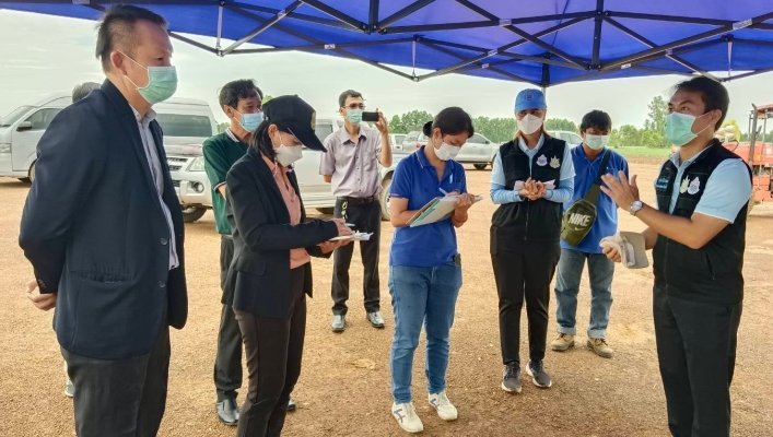 สทภ.6 ร่วมกับ สำนักงาน ป.ป.ช. ประจำจังหวัดสระแก้ว ลงพื้นที่ติดตามโครงการอนุรักษ์ฟื้นฟูแหล่งน้ำโนนหมากเค็ง พร้อมระบบกระจายน้ำ หมู่ที่ 4 ตำบลโนนหมากเค็ง อำเภอวัฒนานคร จังหวัดสระแก้ว