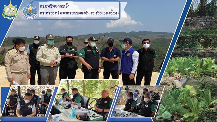 เลขานุการ รมว.ทส.พร้อมคณะทำงานลงพื้นที่ศูนย์พัฒนาโครงการหลวงเลอตอ จังหวัดตาก