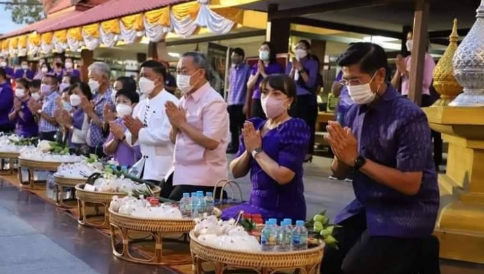 สทภ.9 ร่วมกิจกรรม “ชินะราชา เบิกฟ้าเสริมบุญตักบาตรรับอรุณ หน้าวิหารเสริมพลังศรัทธา @เมืองสองแคว” ทุกวันเสาร์ เริ่มตั้งแต่วันเสาร์ที่ 2 เมษายน 2565 เป็นต้นไป ณ หน้าวัดพระศรีรัตนมหาธาตุวรมหาวิหาร
