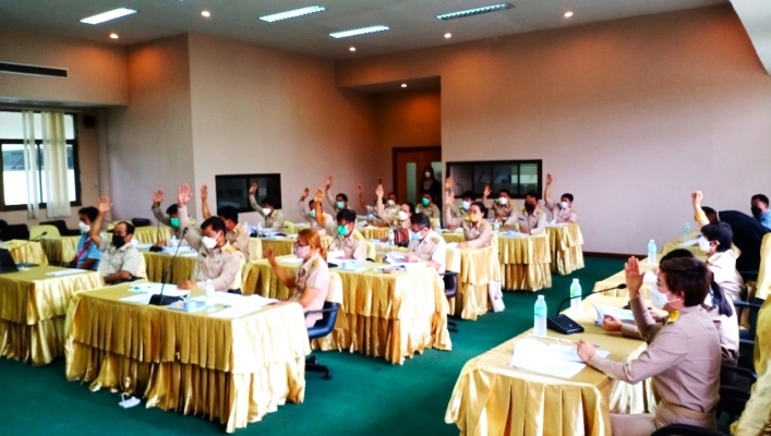 สทภ.7 ประชุมสภาองค์กรปกครองส่วนท้องถิ่น ณ องค์การบริหารส่วนตำบลหนองปรือ