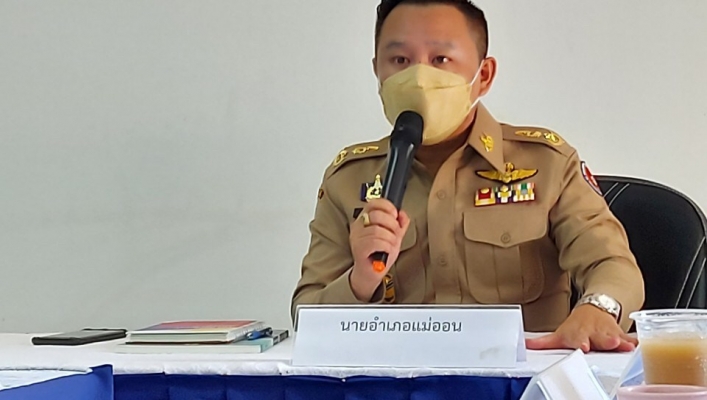 สทภ.1 โดยส่วนประสานและบริหารจัดการลุ่มน้ำปิงตอนบน การประชุมคณะทำงานศูนย์พัฒนาโครงการหลวงแม่ทาเหนือ และศูนย์พัฒนาโครงการหลวงตีนตก ครั้งที่ 2/2565