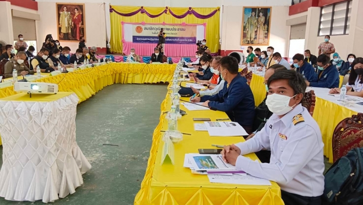 สทภ.6 เข้าร่วมประชุมสมาชิกวุฒิสภาพบประชาชนในพื้นที่ภาคตะวันออก อำเภอเกาะสีชัง จังหวัดชลบุรี