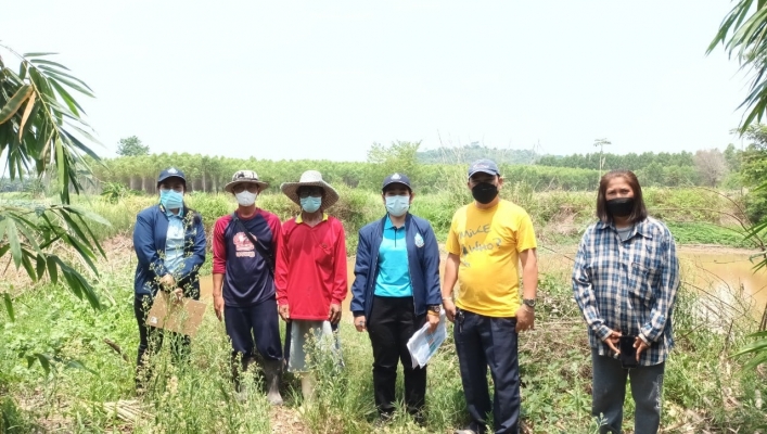สทภ.6 ลงพื้นที่สำรวจความเหมาะสมสนับสนุนพื้นที่การเกษตรในเขตปฏิรูปที่ดิน (ส.ป.ก.) เพื่อแก้ไขปัญหาขาดแคลนน้ำ ให้แก่เกษตรกรบ้านบุเจริญ หมู่ที่ 9 และศูนย์เรียนรู้การเกษตรพอเพียงประจำตำบลแก่งดินสอ อำเภอนาดี จังหวัดปราจีนบุรี