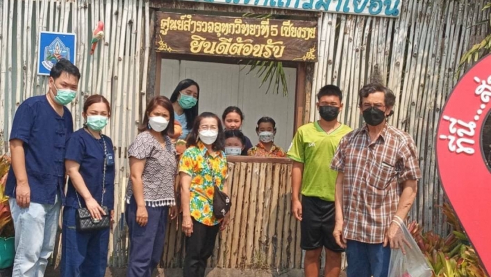 ทน.สทภ.1 อำนวยความสะดวกจุดบริการประชาชนและนักท่องเที่ยวจังหวัดเชียงราย