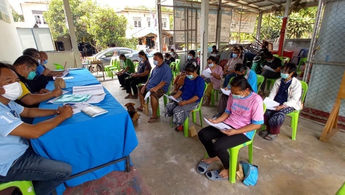 ทส. ทน. สทภ.11 รับฟังความคิดเห็นของประชาชน โครงการปรับปรุงซ่อมแซมแหล่งน้ำห้วยใต้