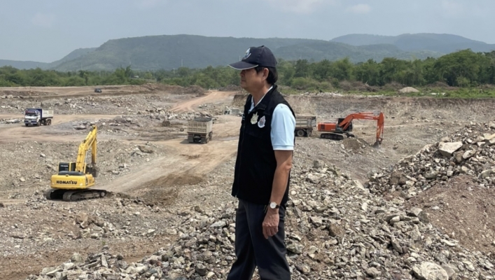 สทภ.2 ลงพื้นที่ตรวจติดตามโครงการฯ อ่างเก็บน้ำวังมะกักเชื่อมต่อพื้นที่สาธารณประโยชน์ 318 ไร่ ต.เขาแหลม อ.ชัยบาดาล จ.ลพบุรี