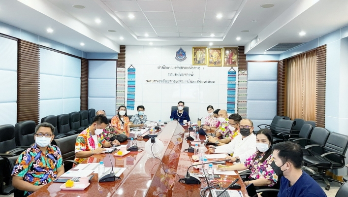 สทภ.1 ประชุมคณะกรรมการติดตามเร่งรัดการใช้จ่ายงบประมาณของกรมทรัพยากรน้ำ ครั้งที่ 4/2565