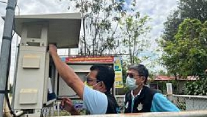 ทน.สทภ.2 ลงพื้นที่ติดตามตรวจสอบซ่อมแซมปรับปรุงบำรุงรักษาสถานีเตือนภัยล่วงหน้าน้ำท่วมฉับพลัน-ดินถล่ม (Early Warning) ในเขตพื้นที่จังหวัดนครสวรรค์ ,อุทัยธานี และเพชรบูรณ์