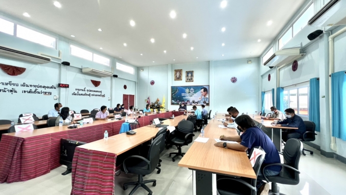 ทส. ทน. สทภ.11 ประชุมเร่งรัดและติดตามการดำเนินงาน ประจำปีงบประมาณ 2564 (งบเงินกู้)
