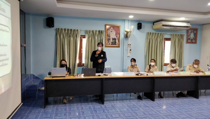 สทภ.2 เข้าร่วมชี้แจงรายละเอียดเพิ่มเติมให้สภาองค์การบริหารส่วนตำบลระบำ เพื่อขอความเห็นชอบในการติดตั้งสถานีเตือนภัยล่วงหน้า (EARLY WARNING)