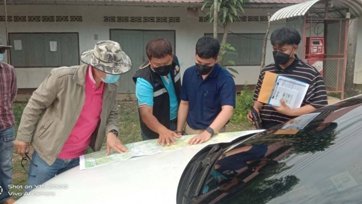 ทน.สทภ.1 ลงพื้นที่สำรวจพื้นที่หมู่บ้านที่คัดเลือกไว้เบื้องต้นเพื่อกำหนดที่ตั้งสถานีเตือนภัย(Early warning)ของปี 2565 ในเขตพื้นที่ ต.ผาช้างน้อย อ.ปง จ.พะเยา