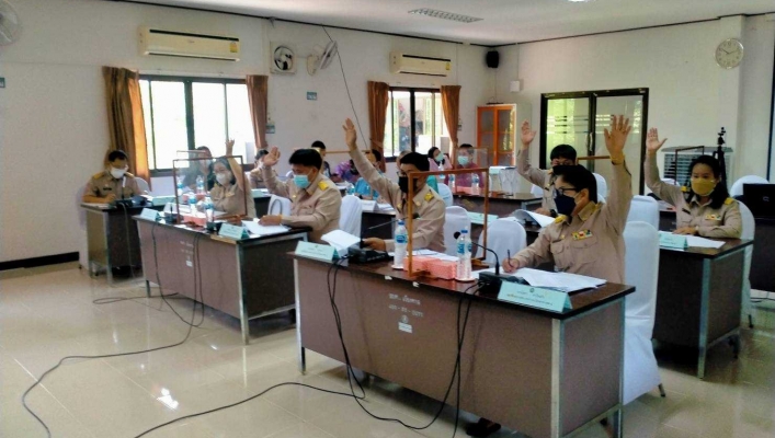 สทภ.๑ โดยส่วนประสานและบริหารจัดการลุ่มน้ำวัง เข้าร่วมประชุมชี้แจงเพื่อขอความเห็นชอบการเข้าทำประโยชน์ในพื้นที่ป่า ของสำนักงานทรัพยากรน้ำภาค ๑