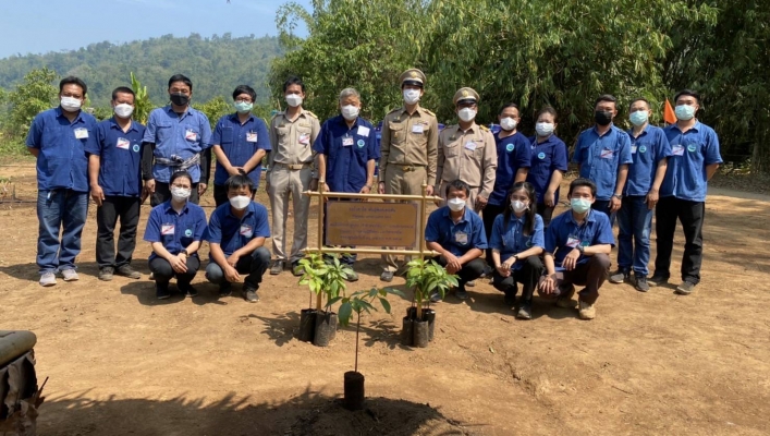 สทภ.7 ร่วมรับเสด็จโครงการมูลนิธิภูบดินทร์  จังหวัดกาญจนบุรี