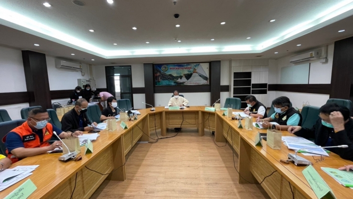 สทภ.7 ประชุมคณะอนุกรรมการทรัพยากรน้ำจังหวัดกาญจนบุรี