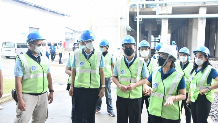 กรมทรัพยากรน้ำ ลงพื้นที่ศึกษาดูงานโรงผลิตน้ำประปากระทุ่มแบน (TTW)