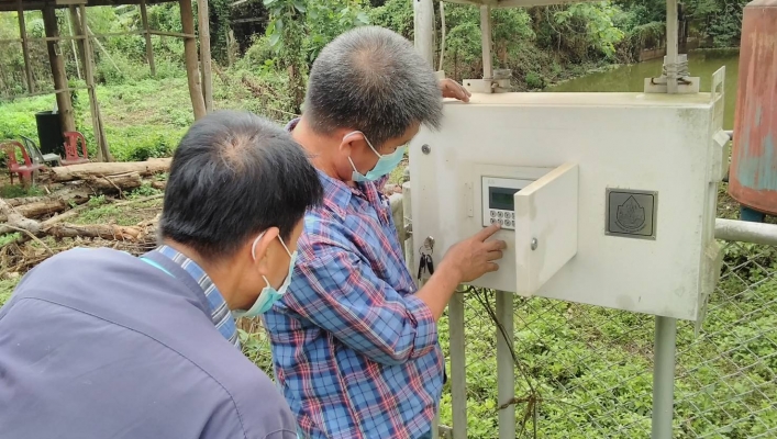 สทภ. 9 ลงพื้นที่สำรวจจุดติดตั้งสถานี ปี งปม.65  และตรวจสอบ ซ่อมบำรุงรักษา สถานีระบบเตือนภัยล่วงหน้า (Early Warning) พื้นที่จังหวัดน่าน และแพร่