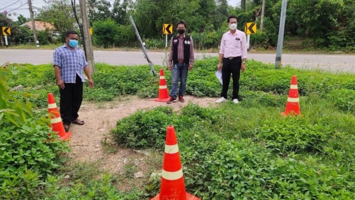 ทน.สทภ.1 ลงพื้นที่สำรวจพื้นที่หมู่บ้านที่คัดเลือกไว้เบื้องต้นเพื่อกำหนดที่ตั้งสถานีเตือนภัย(Early warning) ของปี 2565 ในเขตพื้นที่ อ.จุน จ.พะเยา