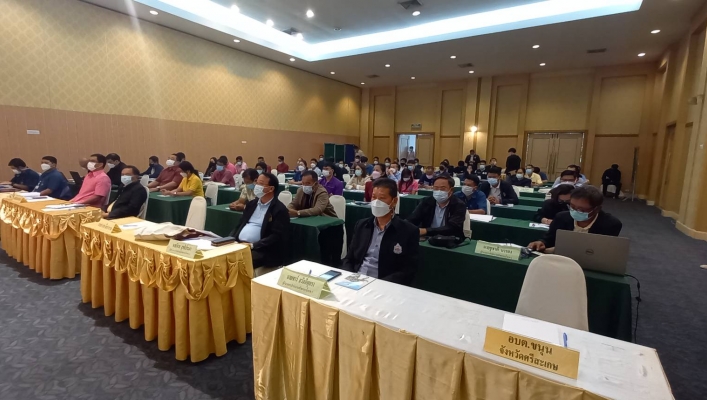 ทส. ทน. สทภ.11 ร่วมประชุมชี้แจงแนวทางในการพัฒนาโครงการขนาดเล็กด้านทรัพยากรน้ำระดับตำบล ตามแนวทางการพัฒนาแหล่งน้ำขนาดเล็กเพื่อการเกษตรทฤษฎีใหม่