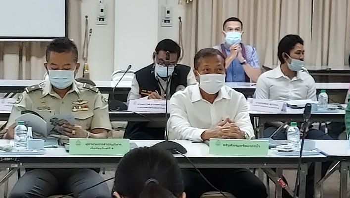 สทภ.10 ร่วมประชุมการมอบนโยบายขับเคลื่อนการบริหารจัดการทรัพยากรน้ำ ของรองนายกรัฐมนตรี (พลเอก ประวิตร วงษ์สุวรรณ )