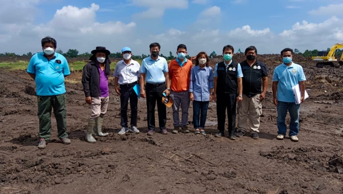 สทภ.6 ลงพื้นที่ตรวจติดตามโครงการอนุรักษ์ฟื้นฟูแหล่งน้ำดอนพูน หมู่ที่ 5 ตำบลดอนยอ อำเภอเมืองนครนายก จังหวัดนครนายก