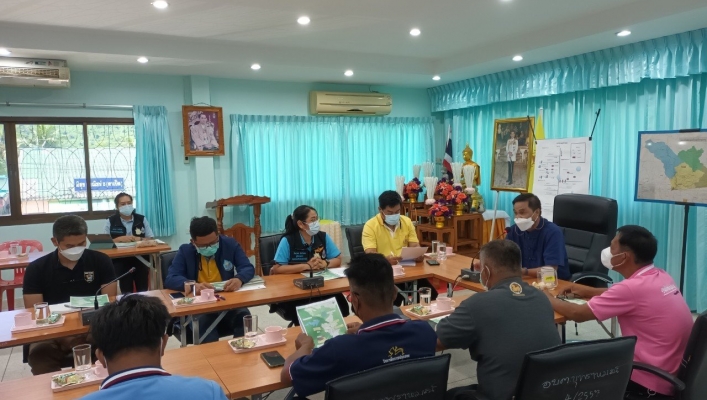 สทภ.6 ประชุมหารือแนวทางการอนุรักษ์ฟื้นฟู เพิ่มประสิทธิภาพระบบโครงข่ายแหล่งน้ำ ตำบลบุพราหมณ์ อำเภอนาดี จังหวัดปราจีนบุรี