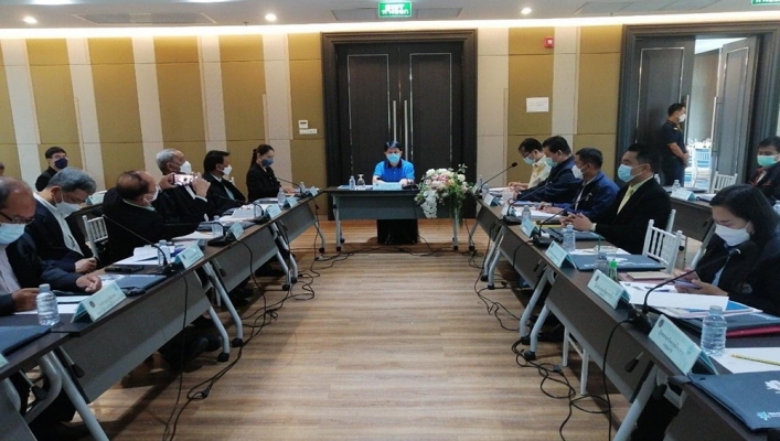 สทภ.๖ ร่วมประชุมคณะกรรมการลุ่มน้ำชายฝั่งทะเลตะวันออก ครั้งที่ ๑/๒๕๖๕