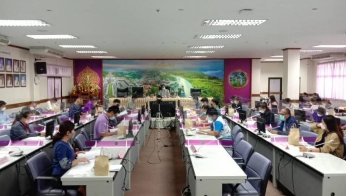 สทภ.1 โดยส่วนประสานและบริหารจัดการลุ่มน้ำปิงตอนล่าง  เข้าร่วมประชุมคณะทำงาน/ผู้ปฏิบัติงานการส่งเสริมและพัฒนาอาชีพ ภายใต้โครงการจัดที่ดินทำกินให้ชุมชนตามนโยบายของรัฐบาล (คทช.) ครั้งที่ 2 ประจำปีงบประมาณ 2565