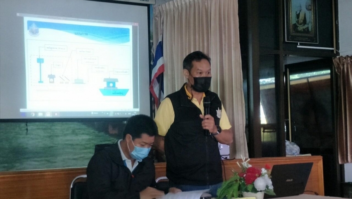 สทถ.7 ประชุมรับฟังความคิดเห็นโครงการก่อสร้างระบบกระจายน้ำ สนับสนุนโครงการอนุรักษ์พันธุกรรมพืชอันเนื่องมาจากพระราชดำริ บ้านหนองบัว