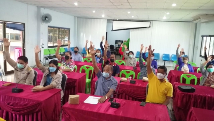 สทภ.1 โดยส่วนประสานและบริหารจัดการลุ่มน้ำปิงตอนล่าง จัดโครงการประชุมเชิงปฏิบัติการเพื่อรับฟังความคิดเห็นของประชาชน โครงการก่อสร้างระบบกระจายน้ำด้วยพลังงานแสงอาทิตย์บ้านรวมไทยพัฒนา