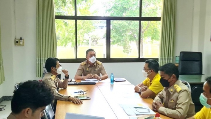 สทภ.1 ประชุมติดตามงบประมาณ พ.ศ. 2565 (งบกลาง)