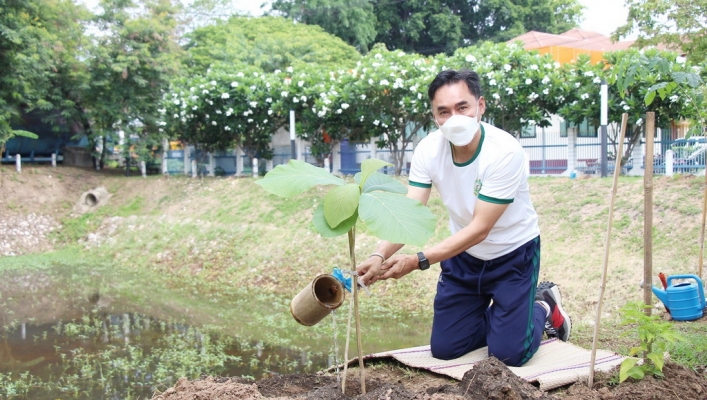 สทภ.1 ดูแลรักษาภูมิทัศน์ ส่งเสริมการสร้างพื้นที่สีเขียวอย่างยั่งยืน
