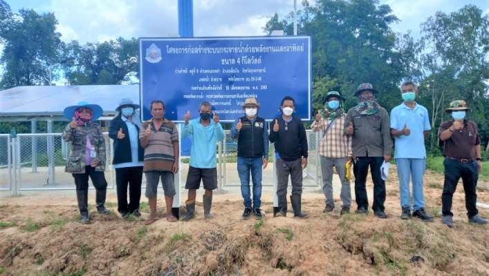 ทส. ทน. สทภ.11 ลงพื้นที่ตรวจรับงานพัสดุโครงการก่อสร้างระบบกระจายน้ำลำน้ำเซบาย