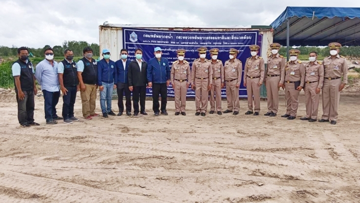 สทภ.6 ร่วมประชุมและสำรวจพื้นที่การดำเนินโครงการอนุรักษ์ฟื้นฟูแหล่งน้ำในพื้นที่ของกองทัพเรือ