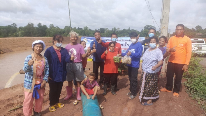 ทส. ทน. สทภ.11 เร่งสูบน้ำเพื่อแก้ไขปัญหาการขาดแคลนน้ำอุปโภค บริโภค