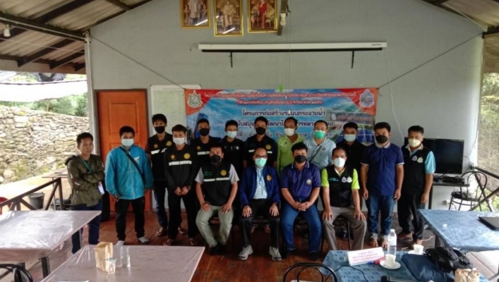 สทภ.1 โดยส่วนประสานและบริหารจัดการลุ่มน้ำปิงตอนล่าง จัดประชุมการเพิ่มศักยภาพโครงการก่อสร้างระบบกระจายน้ำ สนับสนุนศูนย์พัฒนาโครงการหลวงเลอตอ  ระยะที่ 1 และระยะที่ 2