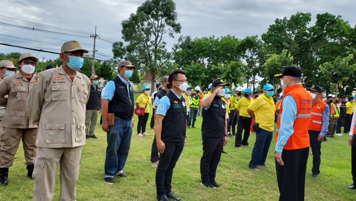 สทภ.1 ร่วมประชุม และ Kick Off รับมืออุทกภัย-ดินโคลนถล่ม จังหวัดลำปาง