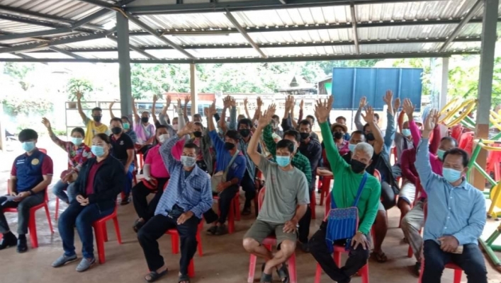 สทภ.1 โดยส่วนประสานและบริหารจัดการลุ่มน้ำปิงตอนล่าง จัดโครงการประชุมเชิงปฏิบัติการเพื่อรับฟังความคิดเห็นของประชาชนตามระเบียบ สำนักนายกรัฐมนตรี ว่าด้วยการรับฟังความคิดเห็นของประชาชน พ.ศ.2548 โครงการก่อสร้างระบบกระจายน้ำด้วยพลังงานแสงอาทิตย์จากสระน้ำน้ำตกธา