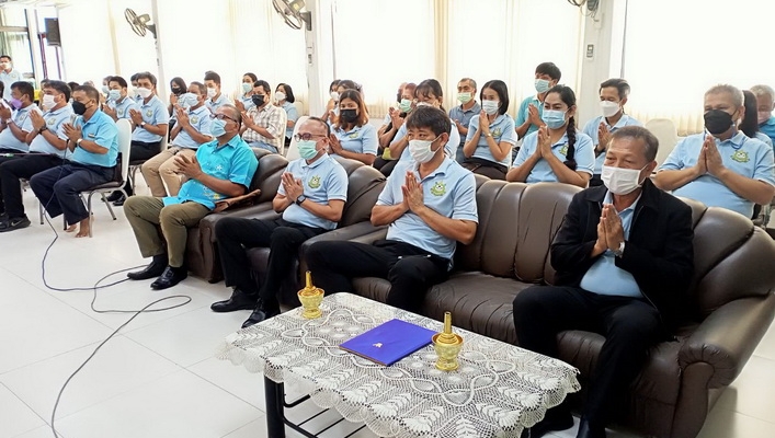 สทภ.10 จัดพิธีทำบุญเลี้ยงพระ เพื่อความเป็นสิริมงคลแก่หน่วยงานและเจ้าหน้าที่