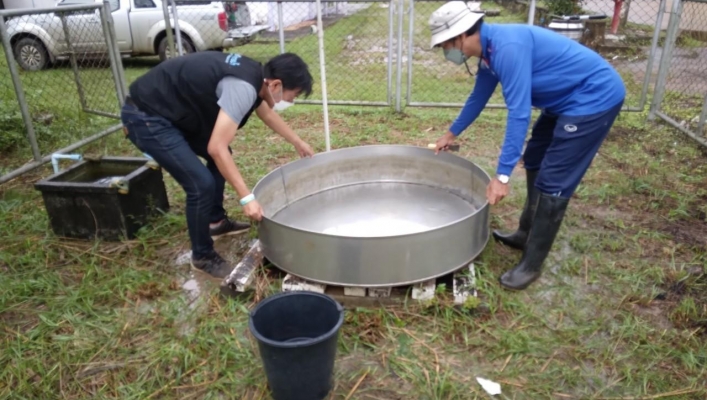 สทภ.7 ลงพื้นที่ตรวจสอบ ซ่อมแซม และบำรุงรักษาสถานีอุตุนิยมวิทยาและอุทกวิทยา