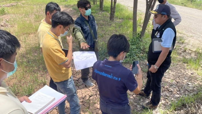 สทภ.9 เข้าร่วมตรวจสอบและเตรียมความพร้อมงานทำเอง โครงการปรับปรุงฟื้นฟูหนองหันตรา ตำบลบ้านบุ่ง อำเภอเมืองพิจิตร จังหวัดพิจิตร