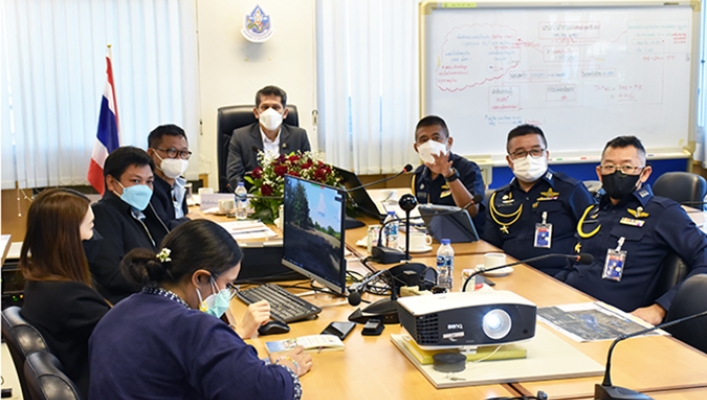 การประชุมขับเคลื่อน MOU ระหว่าง กรมทรัพยากรน้ำ กับ กองทัพอากาศ