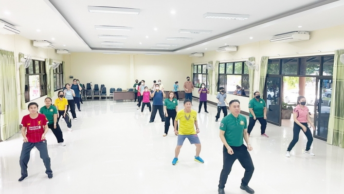 สทภ.1 รวมพลัง สร้างความสามัคคี ออกกำลังกาย ภายใต้นโยบายรัฐบาล