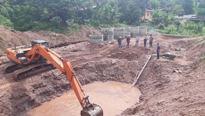 สทภ.9 ตรวจติดตามงานโครงการอนุรักษ์และฟื้นฟูแหล่งน้ำ ปีงบประมาณ 2565 ในพื้นที่จังหวัดน่าน