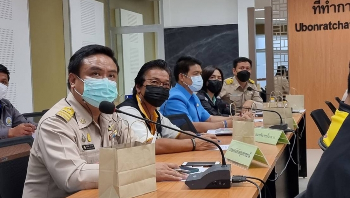 ทส. ทน. สทภ.11 ร่วมประชุมคณะทำงานบริหารจัดการน้ำเขื่อนปากมูล จังหวัดอุบลราชธานี
