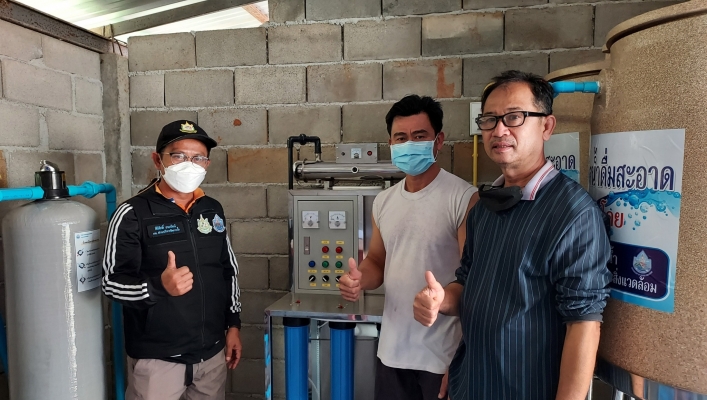 สทภ.1 ตรวจติดตาม เร่งรัดการเบิกจ่ายงบประมาณ โครงการก่อสร้างระบบกระจายน้ำสะอาด ปีงบประมาณ 2565 ในพื้นที่ จ.เชียงราย