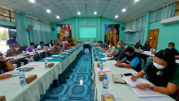 สทภ.1 โดยส่วนประสานและบริหารจัดการลุ่มน้ำปิงตอนบน เข้าร่วมประชุมคณะทำงานศูนย์พัฒนาโครงการหลวงเขตอำเภอเชียงดาว จังหวัดเชียงใหม่ ครั้งที่ 2/2565