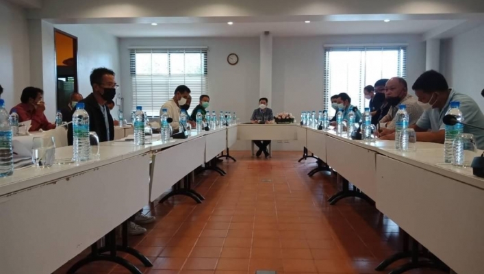 สทภ.1 โดยส่วนประสานและบริหารจัดการลุ่มน้ำปิงตอนบน ร่วมประชุมคณะทำงานสนับสนุนงานศูนย์พัฒนาโครงการหลวงและโครงการพัฒนาพื้นที่สูงแบบโครงการหลวง พื้นที่อำเภอจอมทอง ครั้งที่ 2/2565