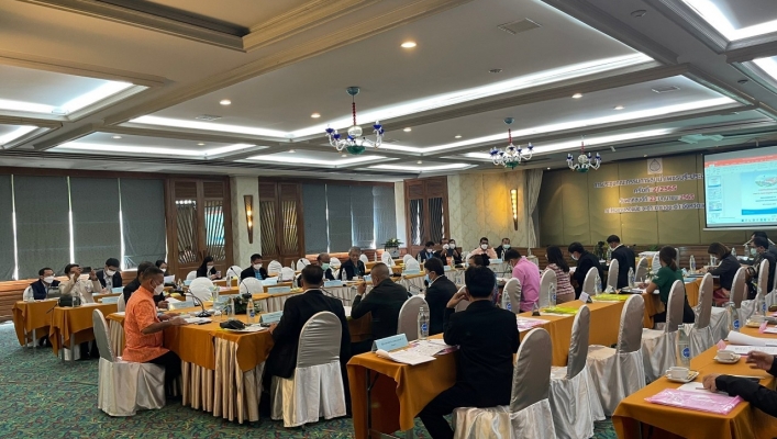 สทภ.7 ประชุมคณะกรรมการลุ่มน้ำเพชรบุรี - ประจวบคีรีขันธ์